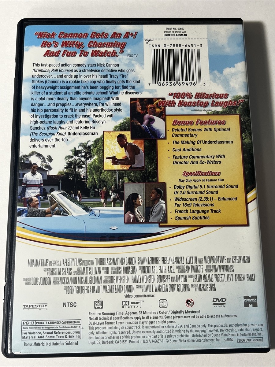 The Underclassman (DVD, 2006) | eBay