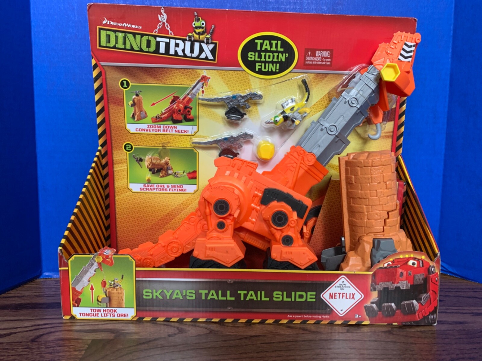 dinotrux skya tall tail slide