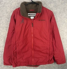 Columbia Jacket Women's Medium Red Ski Jacket Embroidered Logo