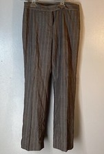 Ann Taylor Wool Blend Dress Petite Pants Size 4p Trousers Slacks Gray