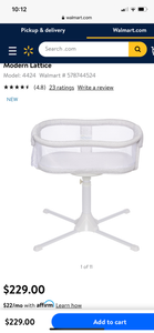 halo bassinest swivel sleeper bassinet essentia series modern lattice