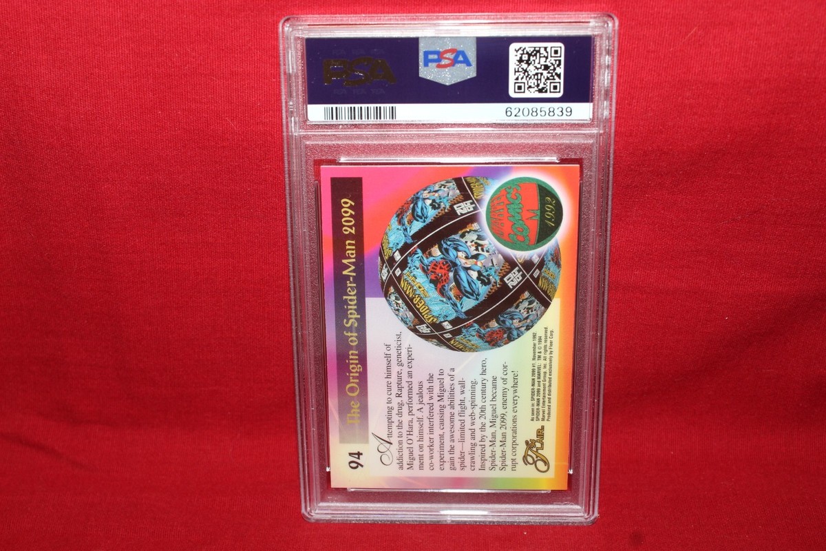 1994 Flair Fleer Marvel Universe Spider-Man 2099 # 94 PSA 9 | eBay