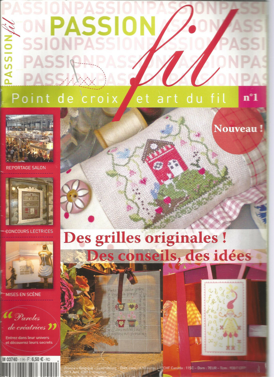 PASSION FIL N°01 LE SAL "DES POULETTES" / JARDIN DE PRINTEMPS / MON PETIT ANGE