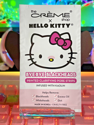 The Creme Shop x Sanrio Hello Kitty Bye Bye Blackheads Pore Nose Printed Strips