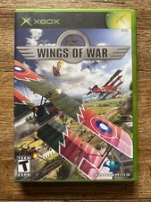 WINGS OF WAR Microsoft Xbox, 2004 Complete Box Manual Disc