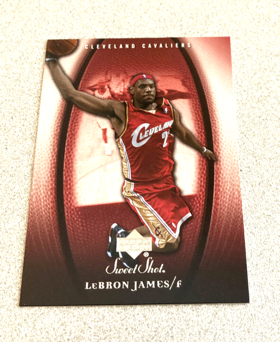 2005-06 Upper Deck Sweet Shot #16 LeBron James Cavaliers | eBay