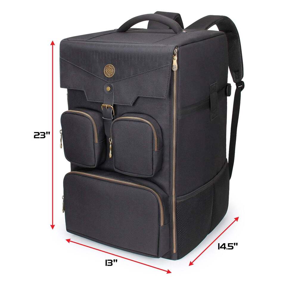 ENHANCE - Tabletop Gaming 4 Piece Bundle Backpack - Polyester Black | eBay