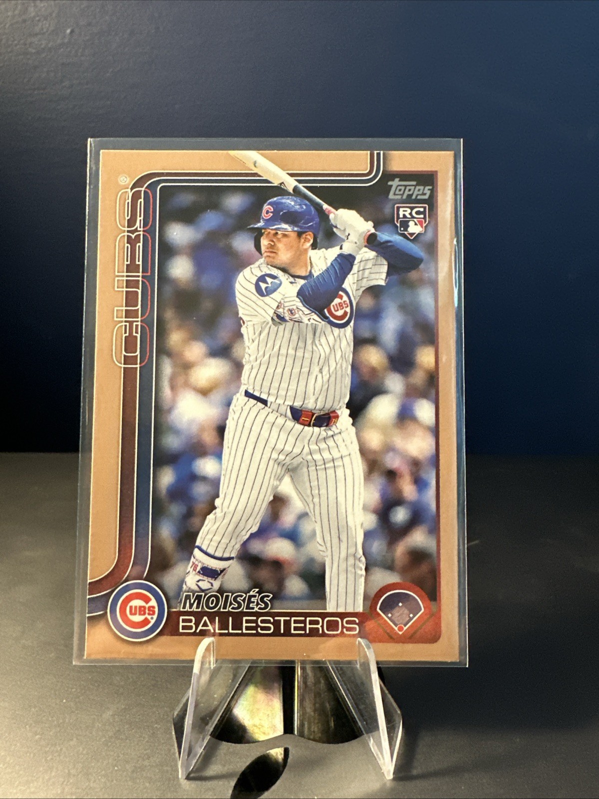 Moises Ballesteros 2025 Topps Update #US262 Gold /2025 Chicago Cubs RC