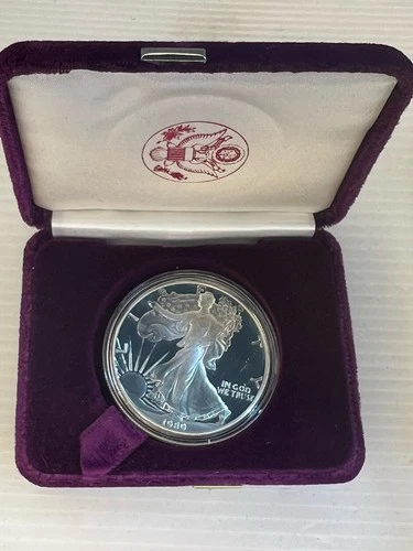 1989S Impaired Proof American Eagle With Original Mint Packaging - San Francisco