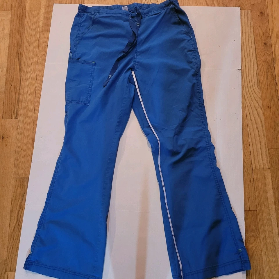 Conjunto de Blusa Médica Wonder Wink XL y Pantalones L Azul Eléctrico Foto 3 de 4