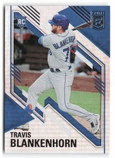 2021 Panini Chronicles #4 Travis Blankenhorn Elite New York Mets