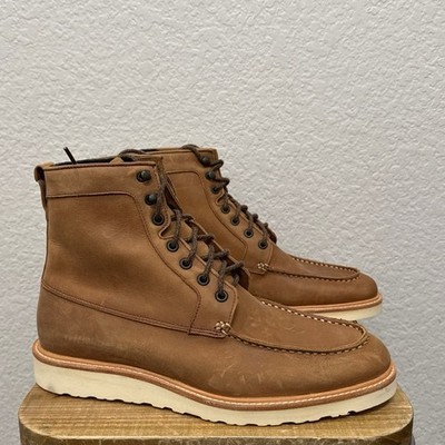 Nisolo All Weather Mateo Leather Boots Tobacco Size 9 NEW | eBay display picture 1