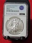 2017-W Silver Eagle Dollar ASE NGC MS 70 BURNISHED  PREMIER SELECT SERIES #T3345