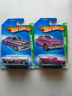 #ad #ad Hot Wheels Treasure Hunts 09 Custom #x27;53 Chevy #x27;55 Chevy Lot of 2 G24 $19.98