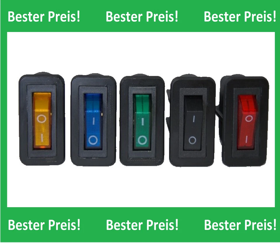 Ford Sitzheizung Schalter Ersatz für Fiesta, Transit, Mondeo uvw. *SCHWARZ* - Bild 3 von 4