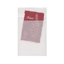 Quotidian White Flat Self-Seal Tiny Glassine Paper Bags 2 x 3 Inch, clear