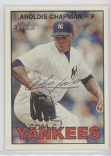 2016 Heritage High Number Action Image Variation Short Print Aroldis Chapman 5i1