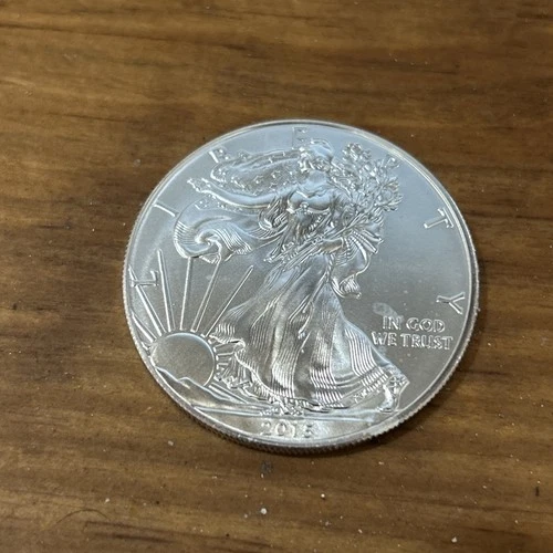 American Silver Eagle 1 oz .999 Fine Silver Coin 2015 Brilliant Uncirculated BU