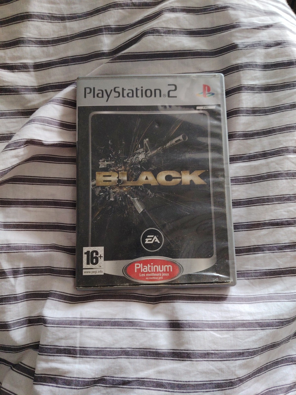 Jeu PS2 BLACK - PlayStation 2 - Complet avec notice - Version française, testé