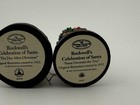 Norman Rockwell Celebration of Santa Ornaments 1994 Hamilton Collection Pair — photo 10