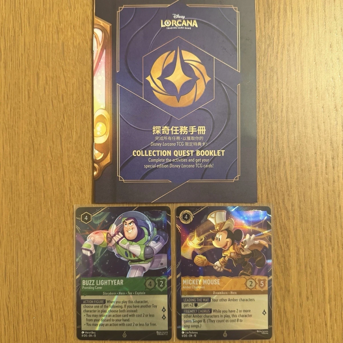 Las mejores ofertas en Juegos de cartas coleccionables Disney
