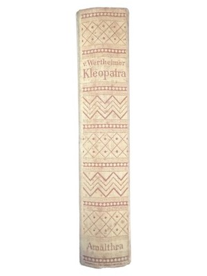 Wertheimer Kleopatra Antiquarisches Buch Hardcover Amalthea Verlag Deutsch