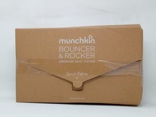 Munchkin Bouncer  Rocker Premium Seat Cover Replacement Slate Blue Machine Wash