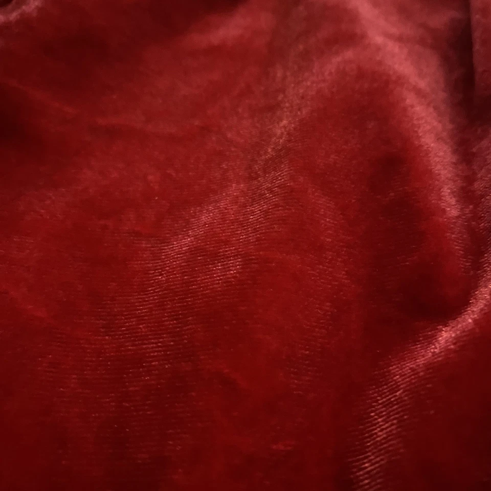 Holiday Time Girl 0-12 Red Velvet White Faux Fur Christmas Santa Dress Holiday - Image 3 of 4