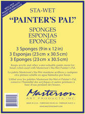 Sta-Wet Painter  S Pal Palette Sponge Refill 1 Pack