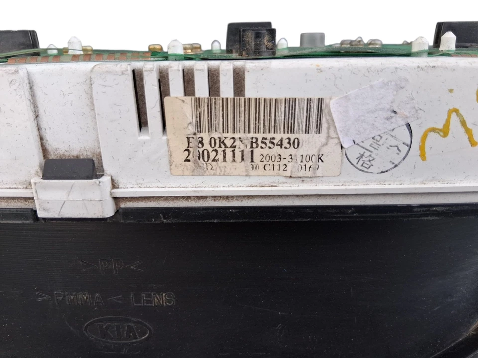 2002 2003 2004 Kia Spectra приборной панели спидометр 0K2NB55430 - Изображение 4 из 4