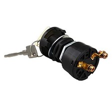 Club Car Golf Cart Ignition Key Switch Starter Switch with 2pcs Key for DS