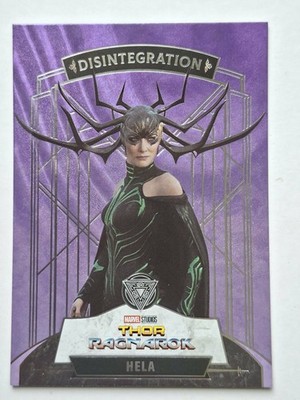 HELA 2023 Finding Unicorn Marvel Thor Disintegration CC-56 Purple Ser# 57/100