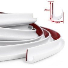 TPE Material J Shape Rain Gutter Strip for Rainwater Channeling and Sealing