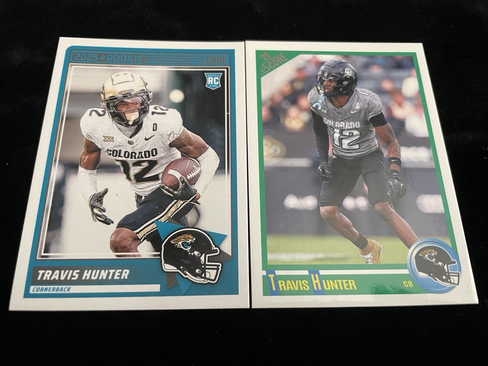 2025 Score - 🔥Rookies Travis Hunter #20 (RC) + 25 Anniversary #5🔥
