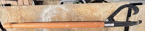 IRONTON Log Roller, 50.5in Wooden Handle Max 16” Opening Log Lifter