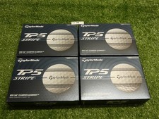 TaylorMade 2024 TP5 Stripe White Golf Balls 4 Dozen New