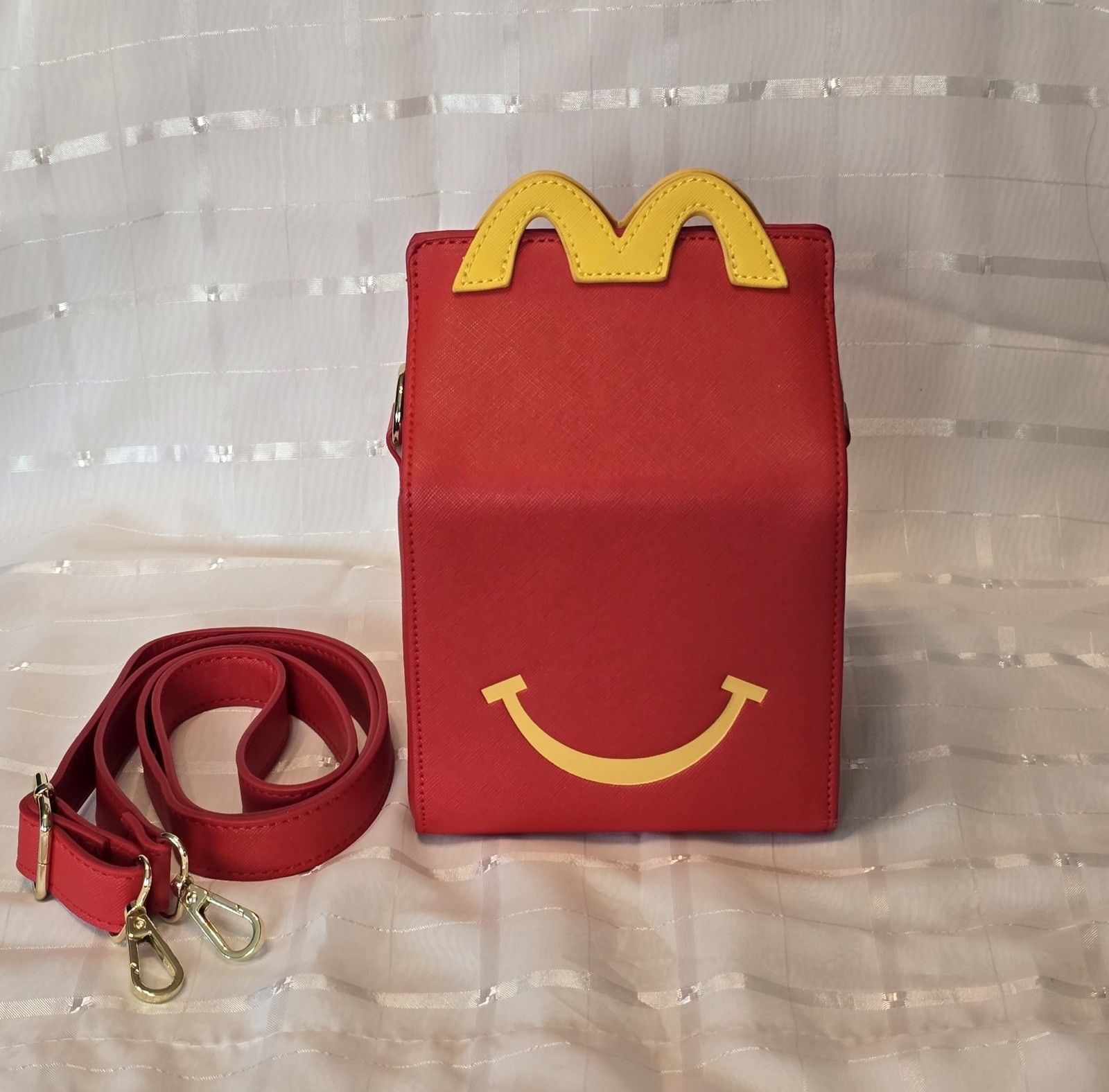 McDonald's Box Lunch Exclusive Happy Meal Box Crossbody Bag 