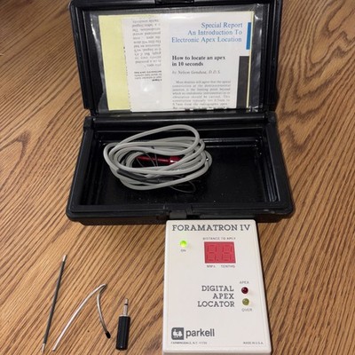 Parkell Foramatron IV Digital Apex Locator, Untested, Dental Endodontic Tool NOS