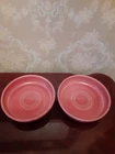 Vintage Fiesta *Rose* 1950's  6" Dessert Bowl Beautiful