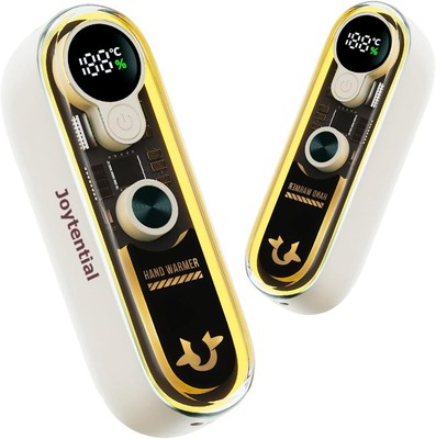 Magnetische Handwärmer Wiederaufladbar, 2 in 1 Elektrischer Handwärmer, Tragbar
