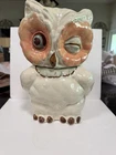 1940’s Shawnee Pottery - Winking Owl Cookie Jar- Mint