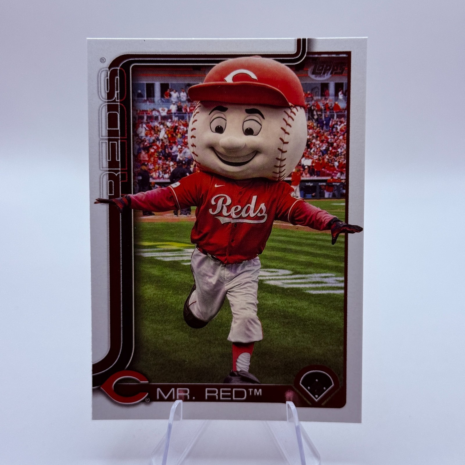 Mr. Red 2025 Topps Series 1 #M-7 Mascot Cincinnati Reds Card MLB Baseball 