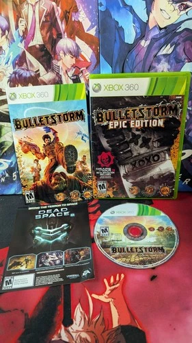 Bulletstorm Epic Edition (Xbox 360, 2011) CIB Complete With Manual Tested