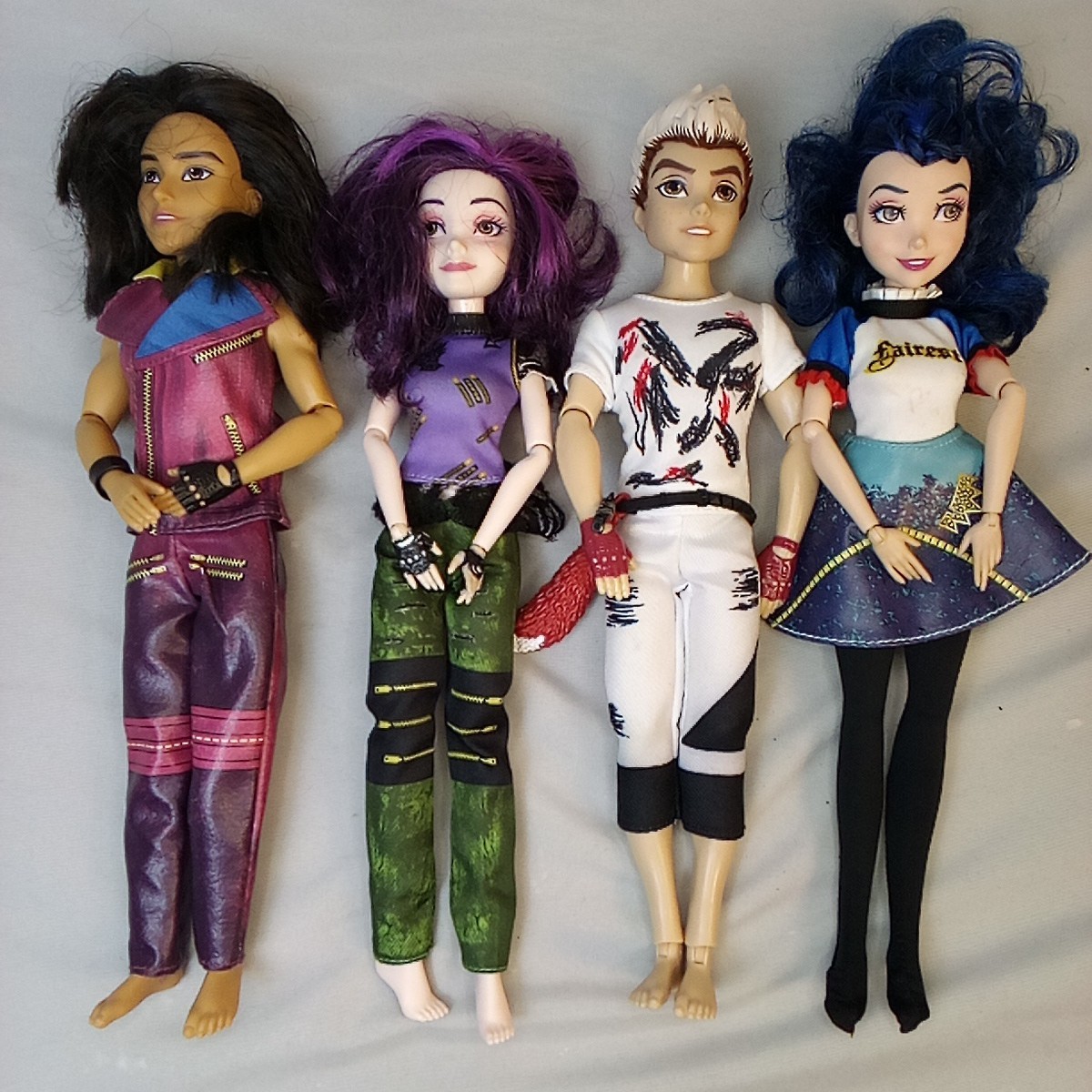 Set 4 Carlos Mal Evie Jay Hasbro