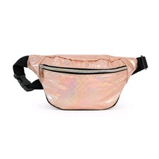 Kinder Gürteltasche Bauchtasche Mädchen Lack Hüfttasche Umhängetasche Rosa
