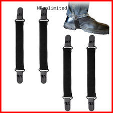 Consio 4 Pcs Boot Straps For Cowboy Boots Elastic Boot Straps Clamp For Pants