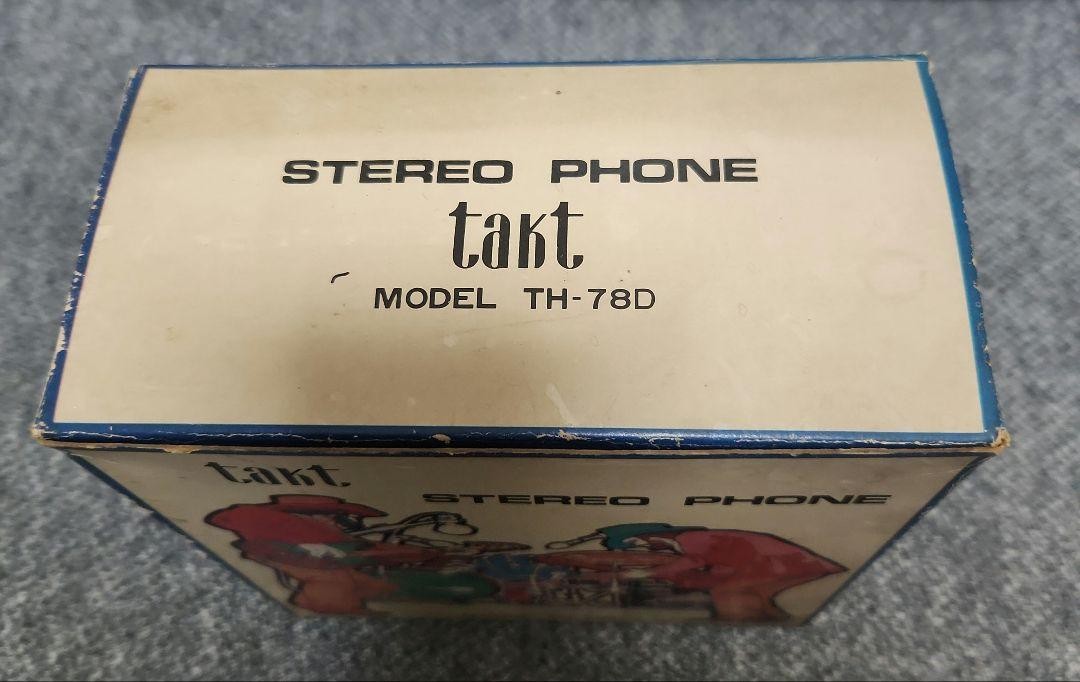 ヘッドホン stereophone takt Model TH-78D Stereophone Takt Model Th-78D | eBay