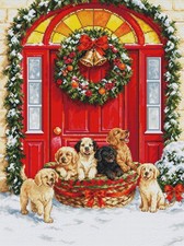 Cross Stitch Kit "Santa's Delivery" BU5102 Luca-S Unprinted anvas