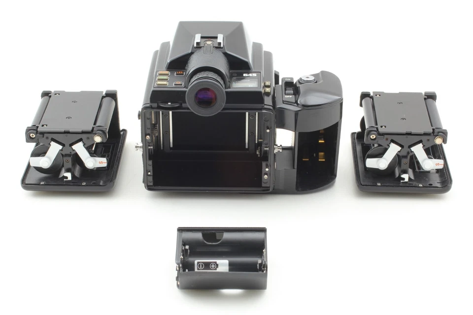 [Near MINT] Pentax 645 Medium  Camera Body 120 220 Back  from JAPAN - Image 3 of 4