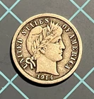 1914 Barber Dime
